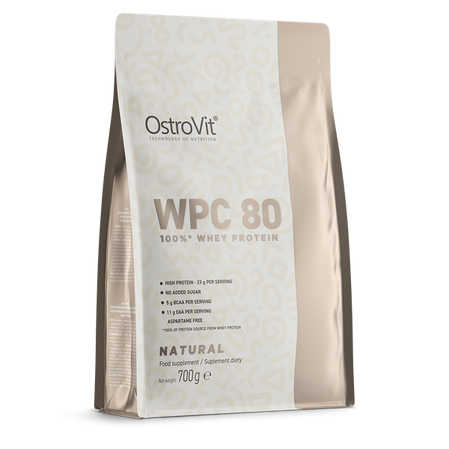 OSTROVIT WPC 80 - smak naturalny (700 g)