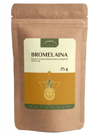 Nanga Bromelaina ekstrakt z ananasa 2500 GDU/g proszek 25 g