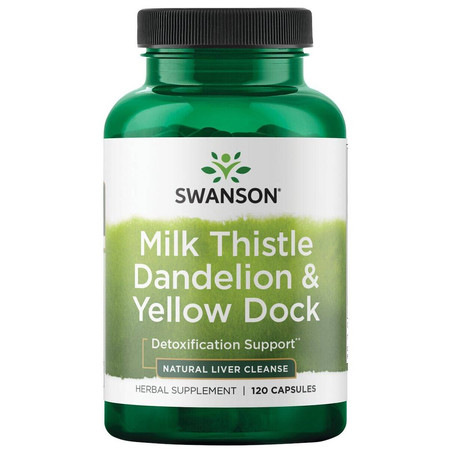 Swanson Milk Thistle Dandelion & Yellow Dock 120 g