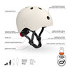 SCOOTANDRIDE Kask XXS-S dla dzieci 1-5 lat Miffy Ash