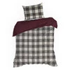 Komplet pościel rozm.: 140 x 200 cm wzór: ARON klasyczna krata