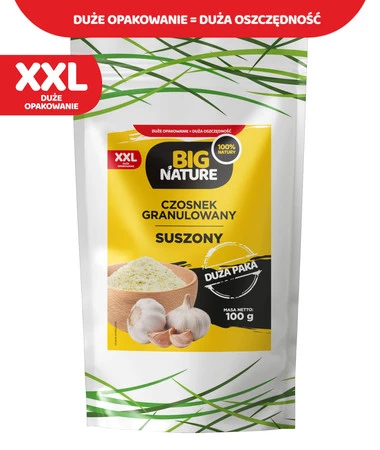 Big Nature Czosnek Granulowany 100 g