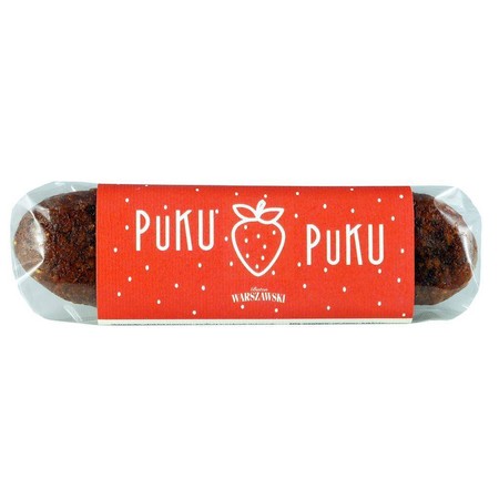 Baton Warszawski − PuKU PuKU, baton truskawka − 40 g