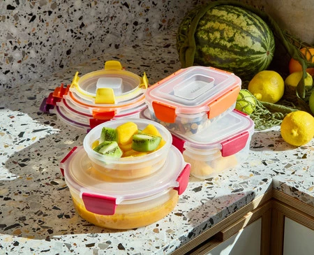 JJ-Zestaw 8 pojemników 16el. Nest Lock