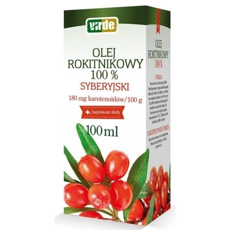 Virde Olej Rokitnikowy Syberyjski 100% 100Ml