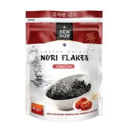 SEN SOY PŁATKI NORI KIMCHI BEZGLUTENOWE 40 g