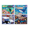Mudpuppy Puzzle progresywne Oceany świata 16, 20, 24 i 28 elementów 3+