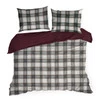 Komplet pościel rozm.: 160 x 200 cm wzór: ARON klasyczna krata