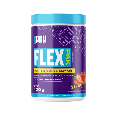 6PAK FLEX PAK 400g JAR STRAWBERRY