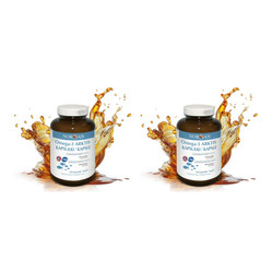 Zestaw: 2x Norsan Omega-3 ARKTIS kwasy tłuszczowe omega-3 DHA 120 kaps.
