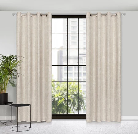 ZASŁONA GOTOWA BLANKA 140 X 250 CM BEŻOWY