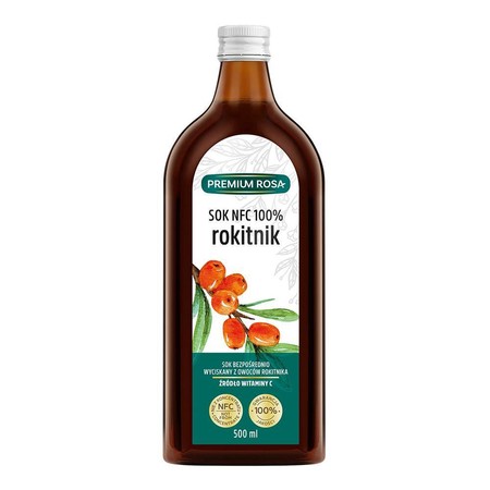 Sok z rokitnika 100% 500 ml