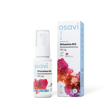 Osavi Witamina B12 Metylokobalamina 100 µg spray, 25 ml