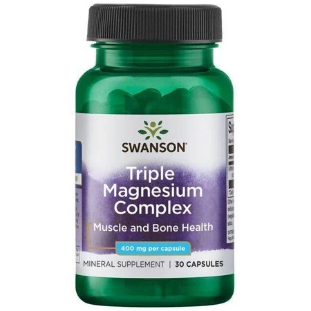 Triple Magnesium complex 400 mg (30 kaps.)