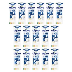 Zestaw 16x Alpro - Napój owsiany PSST! To Nie Mleko Pełne 3,5% 1l