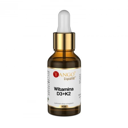 Yango Witamina D3 + K2 w kroplach 30 ml