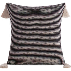 Poszewka Boho 6 45 x 45 cm, Czarny