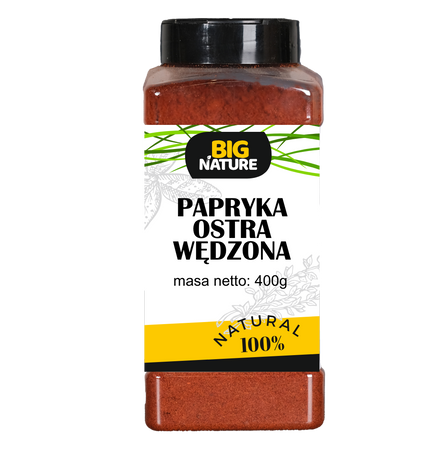 PAPRYKA OSTRA WĘDZONA MIELONA 400G