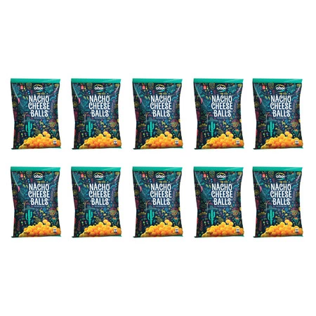 Zestaw 10x Chipsy kukurydziane kuleczki o smaku serowym 200g