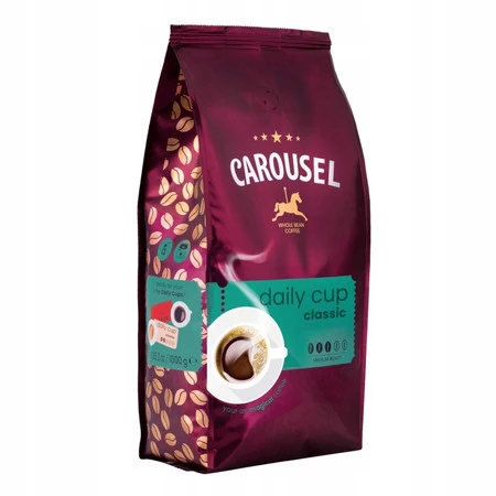 Carousel kawa ziarnista Daily Cup Classic 1 kg