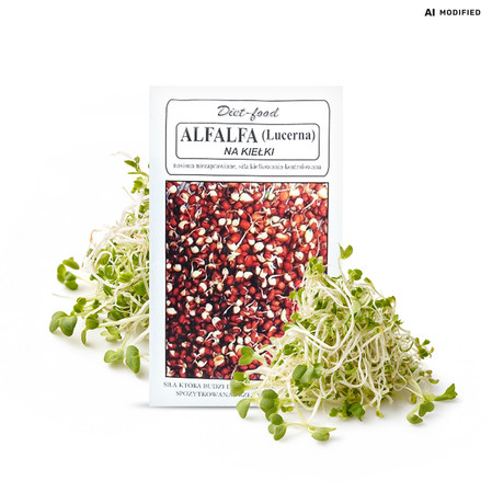Diet-food − Alfalfa, lucerna na kiełki − 80 g
