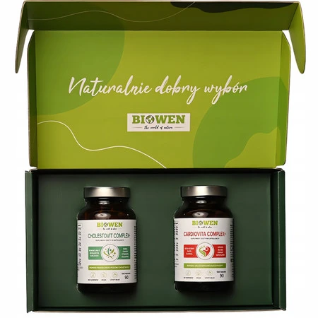 Biowen Zestaw dla BABCI I DZIADKA Cardiovita Complex+ (90 kaps.) +Cholestovit Complex+ (90 kaps.)