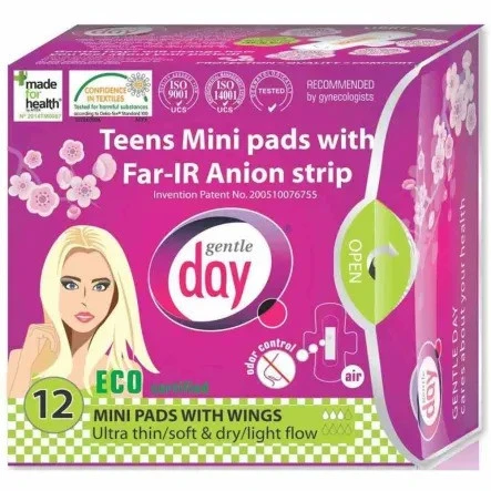 Gentle Day − Mini podpaski na dzień Eco − 12 szt.