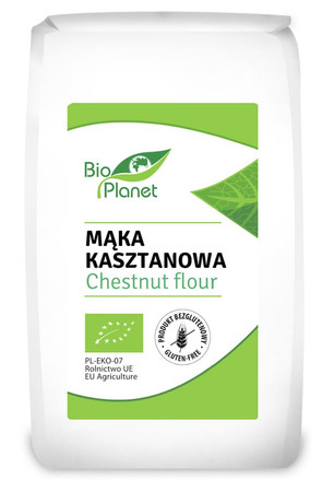 Bio Planet − Mąka kasztanowa bezglutenowa BIO − 700 g