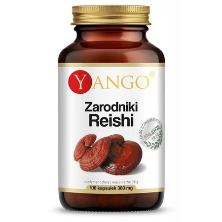Suplement diety Zarodniki Reishi 270mg suplement diety 100 kapsułek