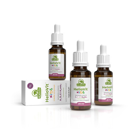 Slavito Heliovit KIDS ADEK w kroplach 20 ml
