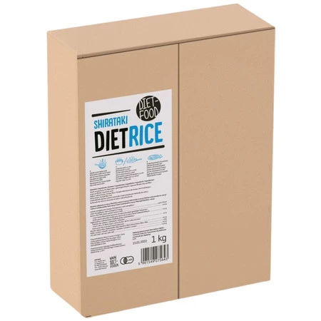 MAKARON (KONJAC) SHIRATAKI RICE 1 kg - DIET-FOOD