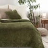 KOC KAYLA 130 X 160 CM CIEMNOZIELONY