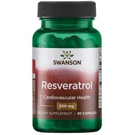 Swanson Resweratrol 250 Mg 30 K