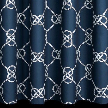 Zasłona gotowa Garden 14 na Szelkach 155 x 200 cm, Granatowy