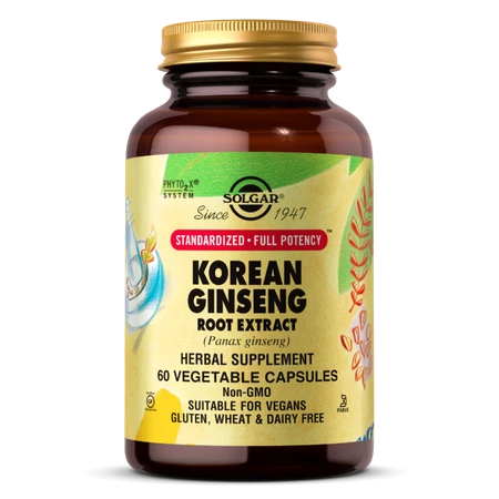 Solgar − Korean Ginseng Root Extract SFP − 60 kaps.