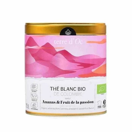 TD-Herbata biała 50g ananas/passiflora, White tea