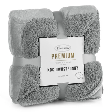 KOC TEDY 170 X 210 CM SREBRNY