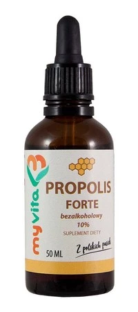 Myvita Propolis Bezalkoholowe Krople 10% 50 Ml