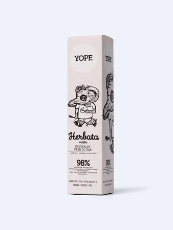 Yope - Krem do rąk. Herbata & Mięta - 100 ml