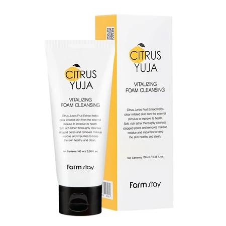 Citrus Yuja rewitalizująca pianka oczyszczająca 100ml