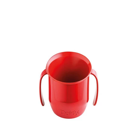 Doidy Cup, Niezwykły kubeczek dla dziecka od 3 mc, Czerwień Strażacka
