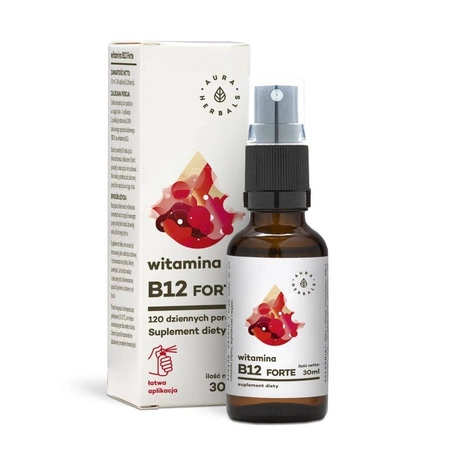 Witamina B12 Forte - Suplement diety w aerozolu (30 ml)