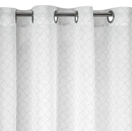 FIRANA GOTOWA CLAUDIA 140 X 250 CM BIAŁY