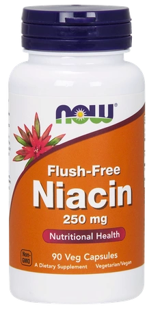 Witamina B3 - Niacyna (Niacin Flush-Free) (90 kaps.)