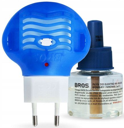 BROS Elektro na muchy i komary + zapas 30 w 1