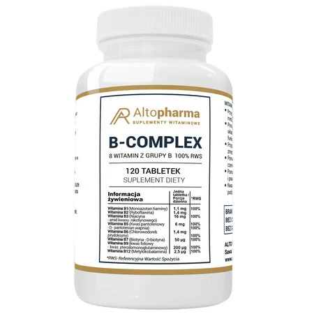 Altopharma Witamina B Complex 100% 120 tabl.
