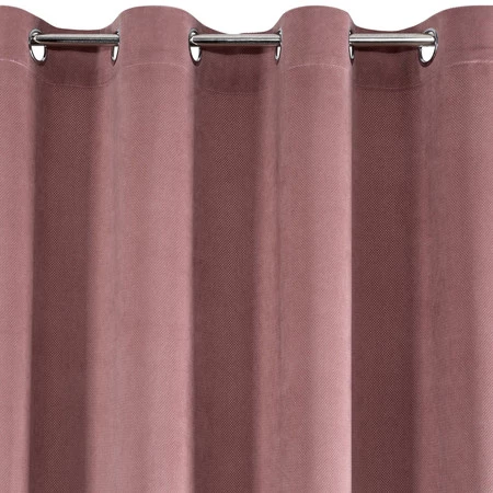 ZASŁONA GOTOWA MEGI 140 X 250 CM CIEMNORÓŻOWY