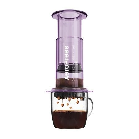 AeroPress Clear Purple - Zaparzacz do kawy fioletowy