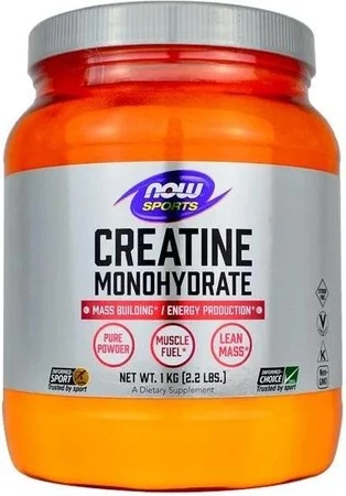 NOW FOODS Creatine Monohydrate - Kreatyna Monohydrat w proszku (1 kg)