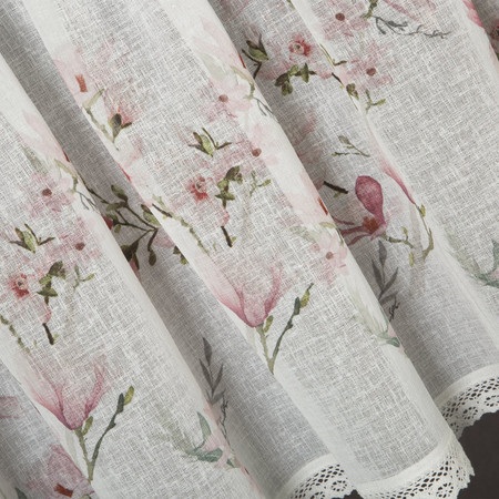FIRANA GOTOWA AMELIA 150 X 60 CM BIAŁY